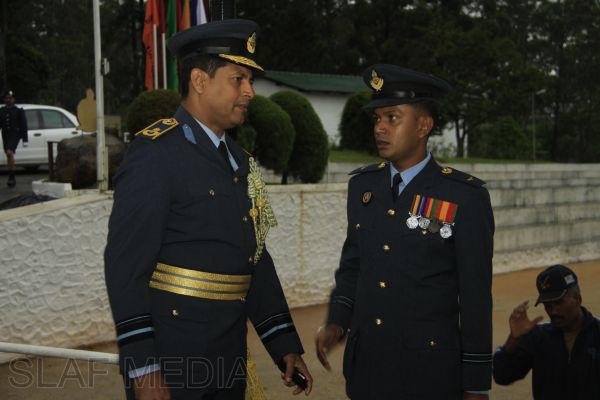 The Commissioning and Passing Out Parade at SLAF Diyatalawa